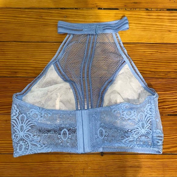VS Malibu High Neck Bra - Forever Blue Medium - Picture 2 of 4